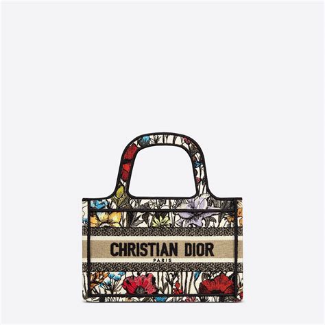 dior catherine tote|Catherine Tote Bag Multicolor Mille Fleurs Embroidery .